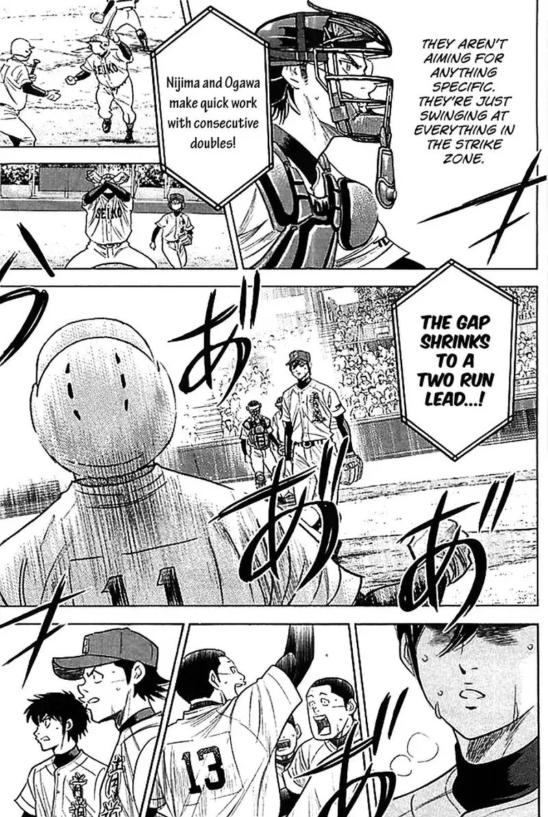 Diamond no Ace Chapter 338 page 15