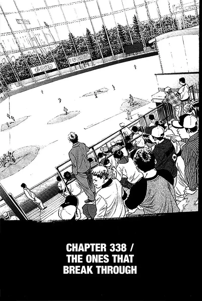 Diamond no Ace Chapter 338 page 1