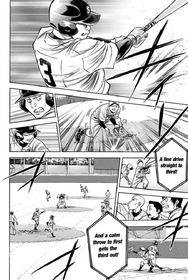 Diamond no Ace Chapter 340 page 8