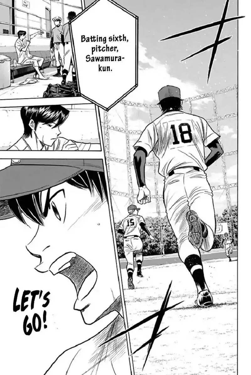 Diamond no Ace Chapter 340 page 11