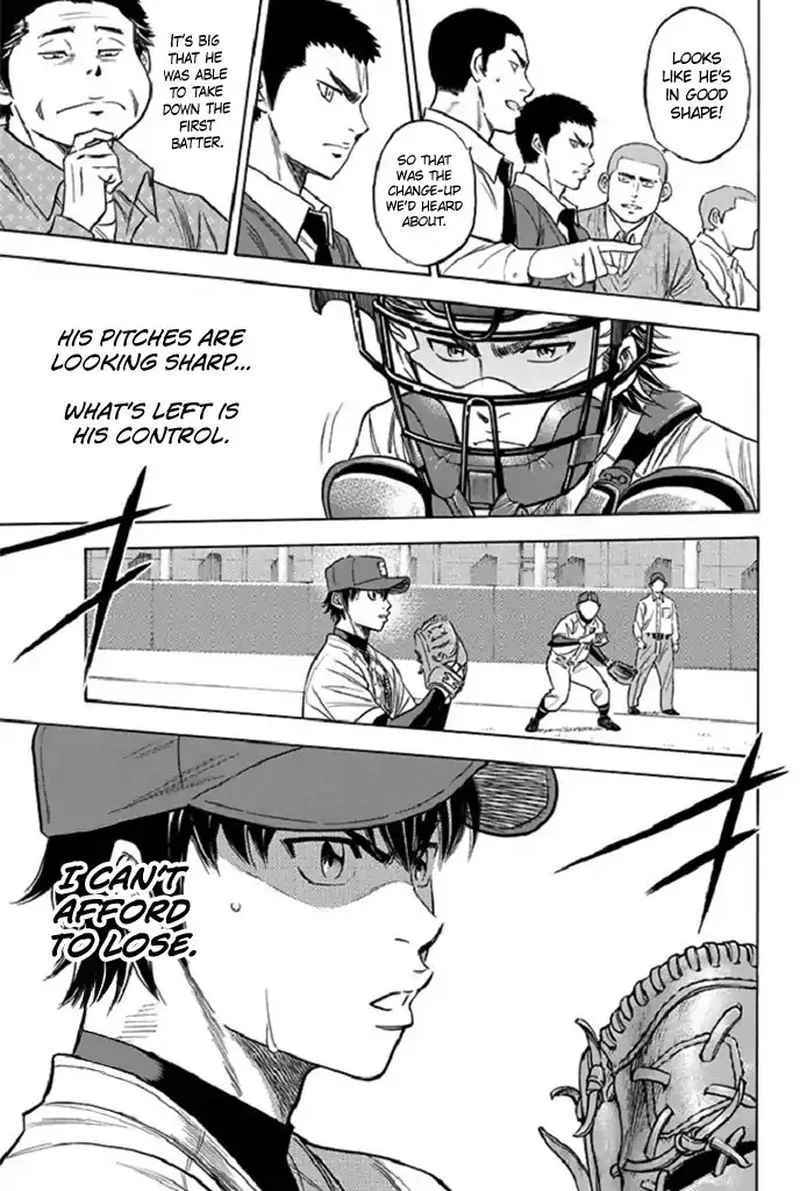 Diamond no Ace Chapter 340 page 19