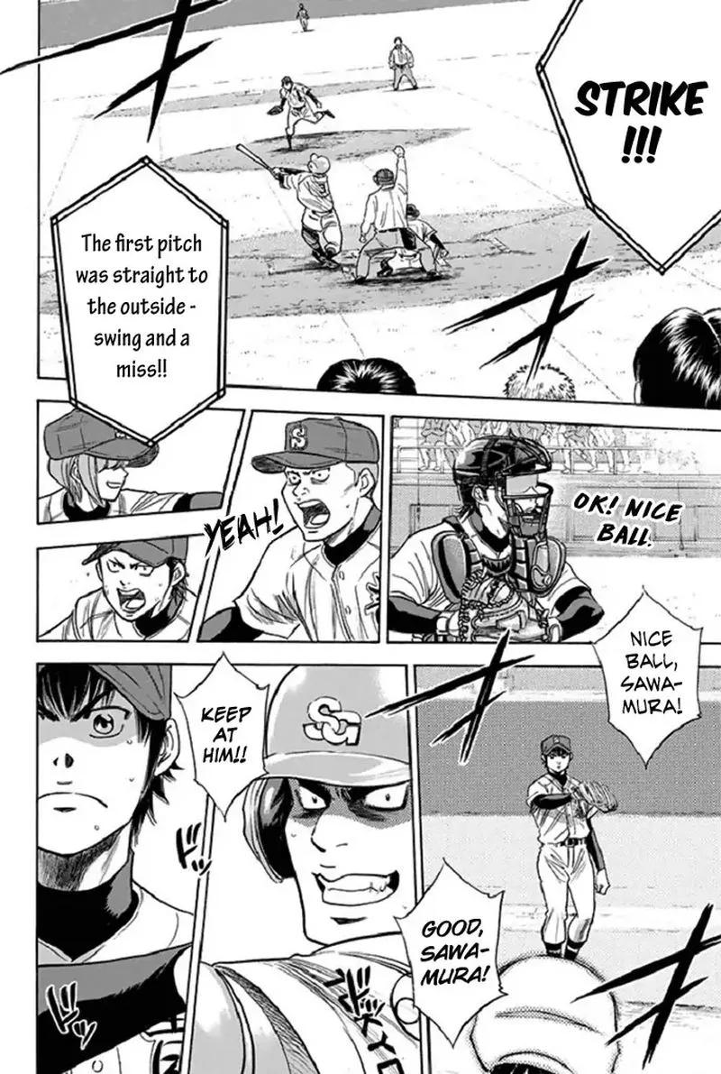 Diamond no Ace Chapter 341 page 10