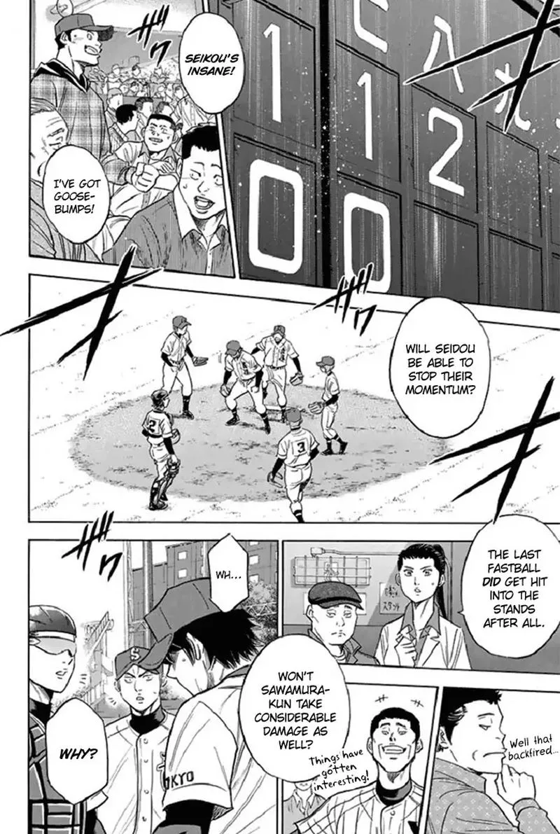 Diamond no Ace Chapter 342 page 6