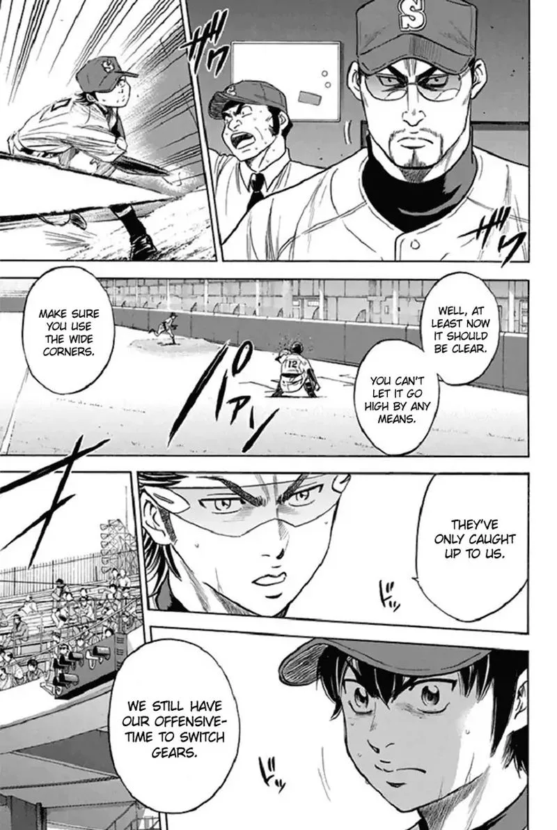 Diamond no Ace Chapter 342 page 9