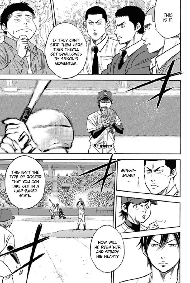Diamond no Ace Chapter 342 page 11