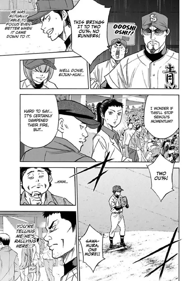 Diamond no Ace Chapter 343 page 9
