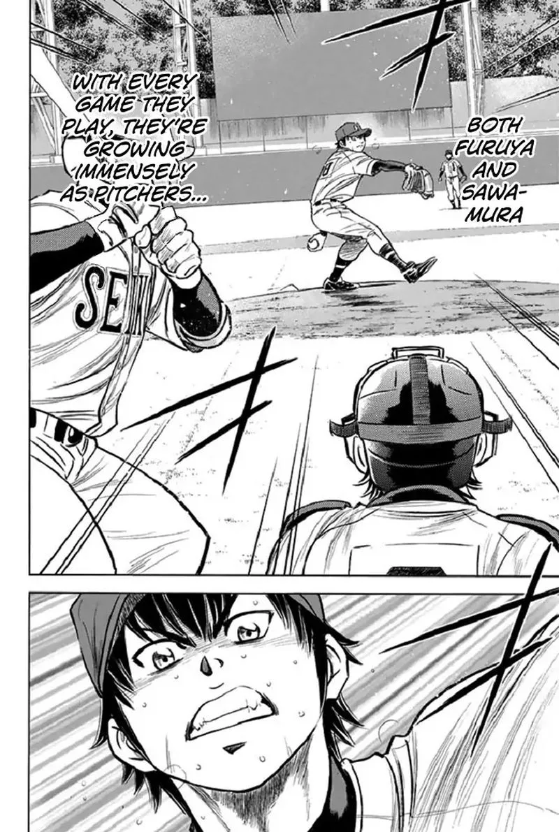 Diamond no Ace Chapter 343 page 12