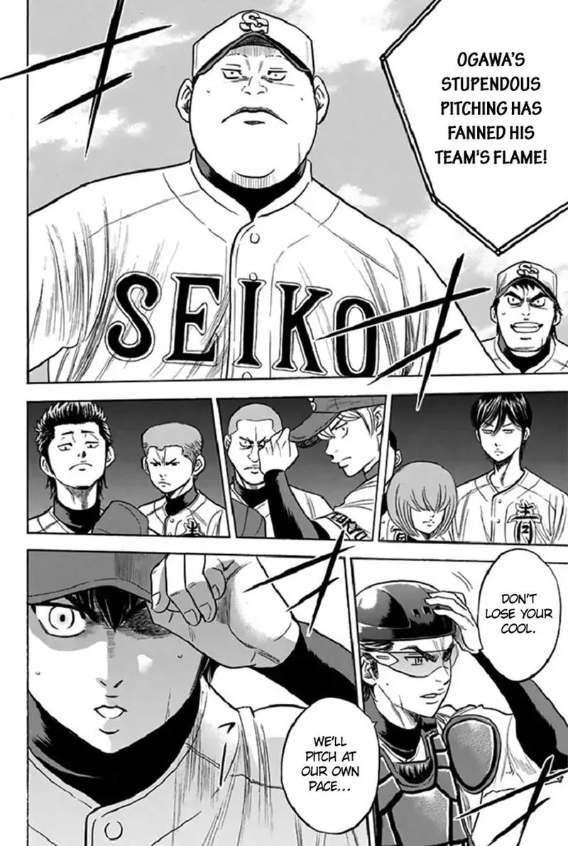 Diamond no Ace Chapter 344 page 14