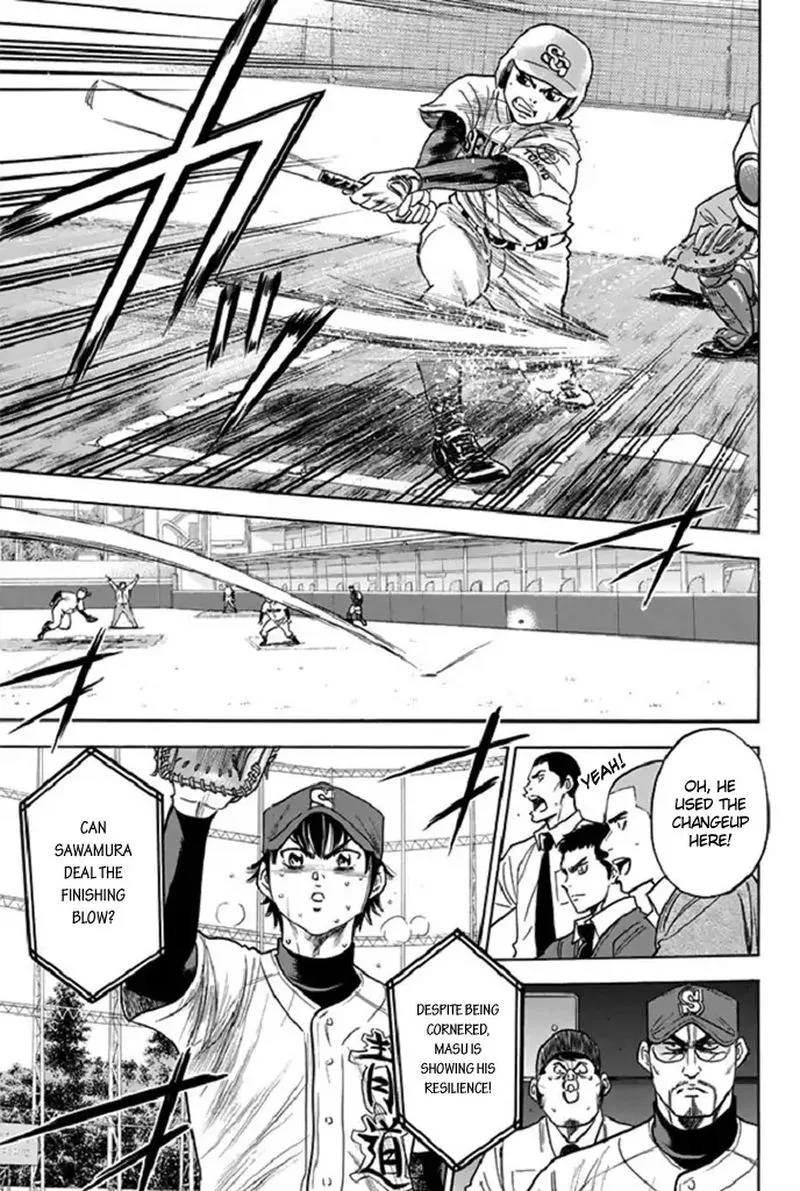 Diamond no Ace Chapter 346 page 3