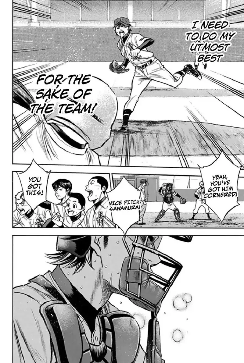 Diamond no Ace Chapter 347 page 16