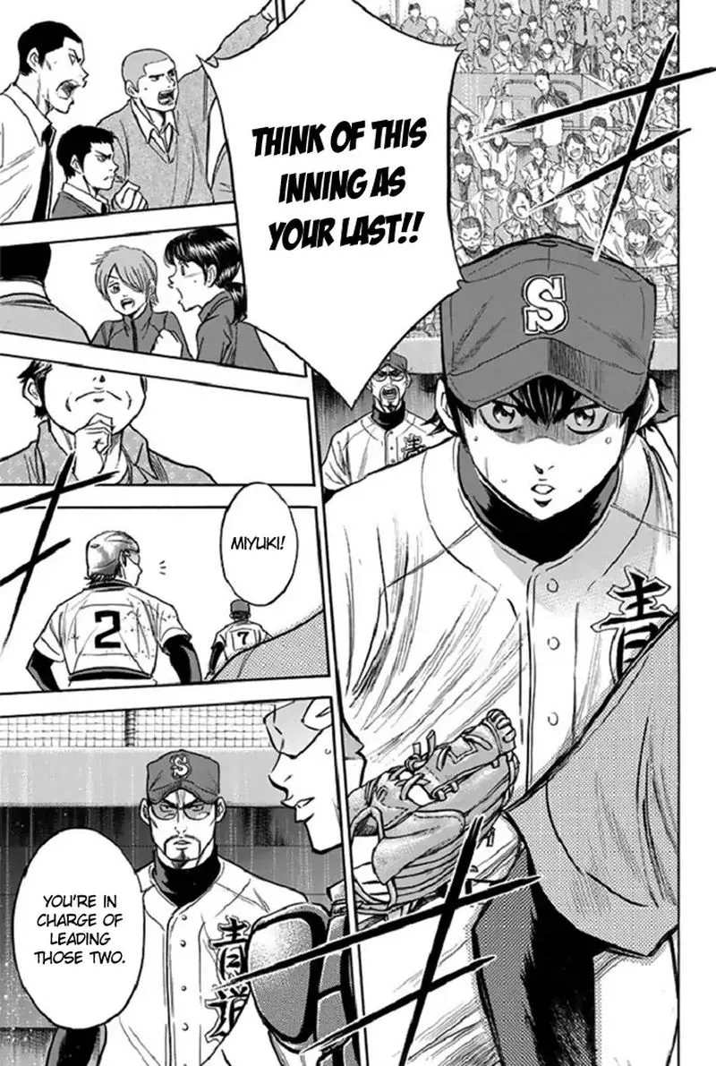 Diamond no Ace Chapter 347 page 14