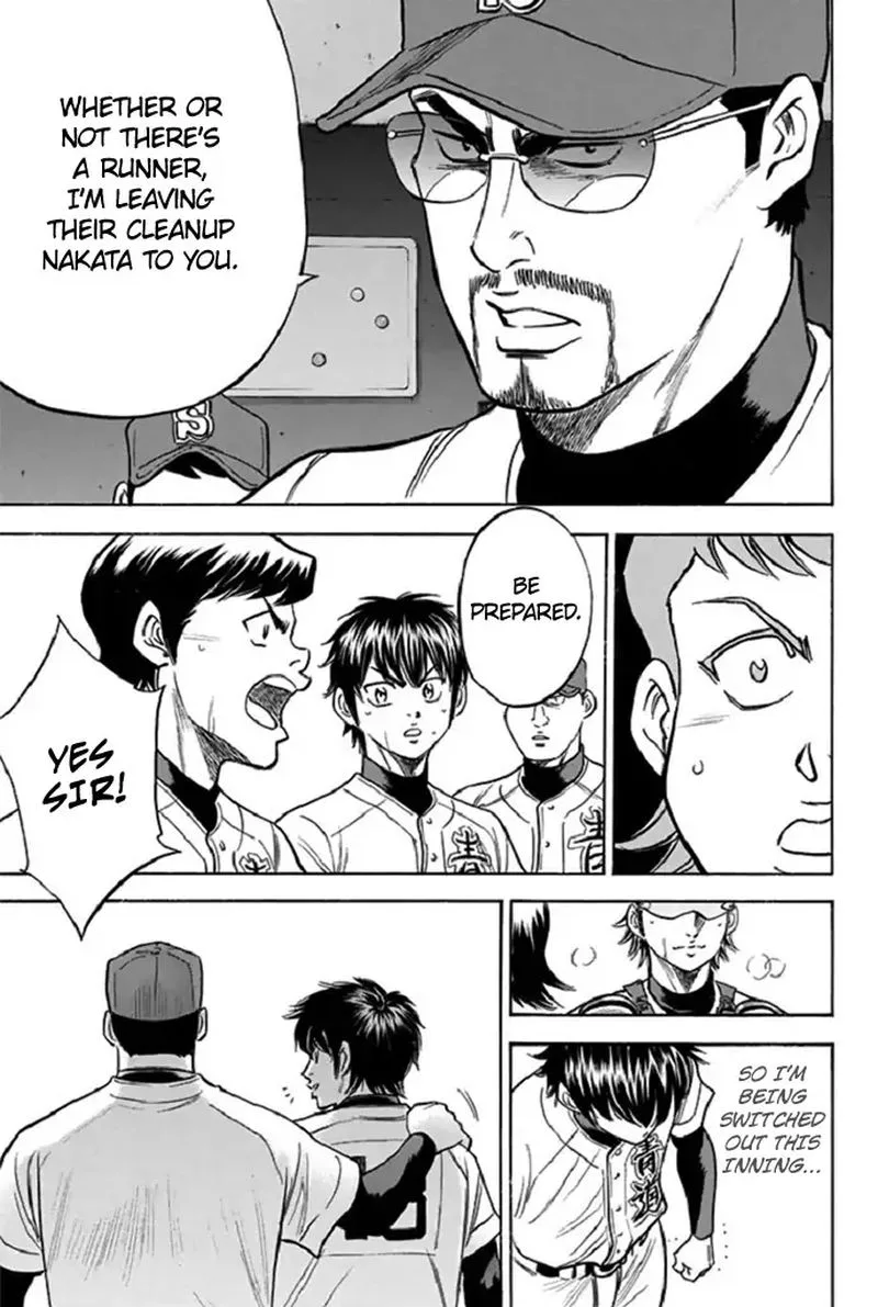Diamond no Ace Chapter 347 page 12