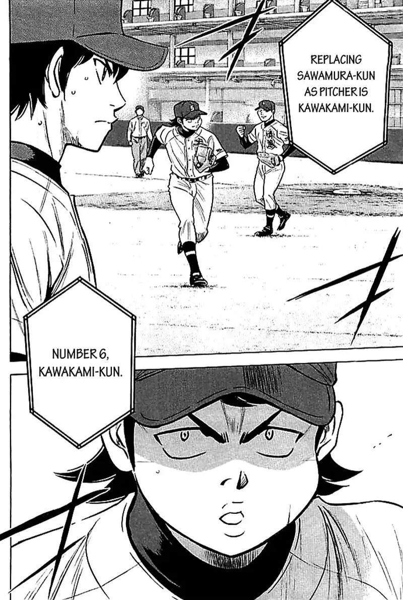 Diamond no Ace Chapter 348 page 14