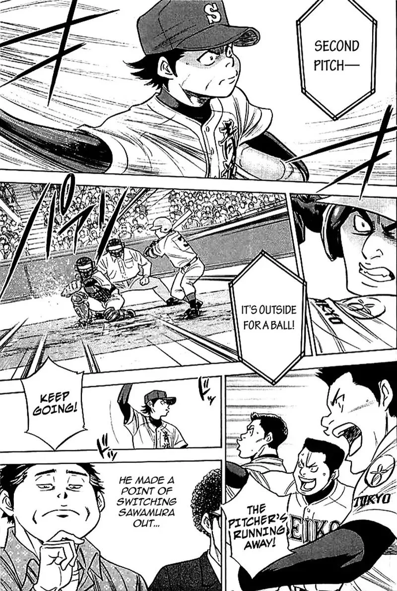 Diamond no Ace Chapter 348 page 22