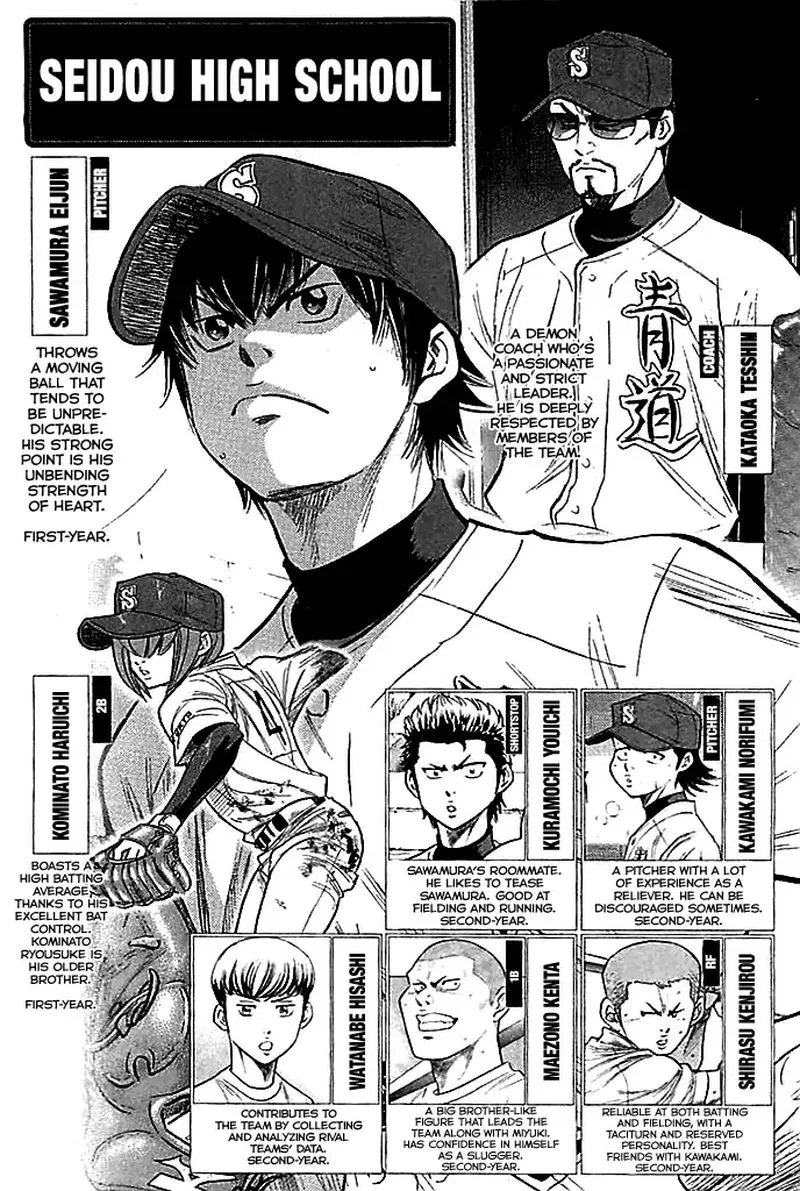 Diamond no Ace Chapter 348 page 2