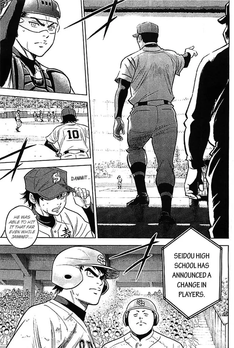 Diamond no Ace Chapter 348 page 13
