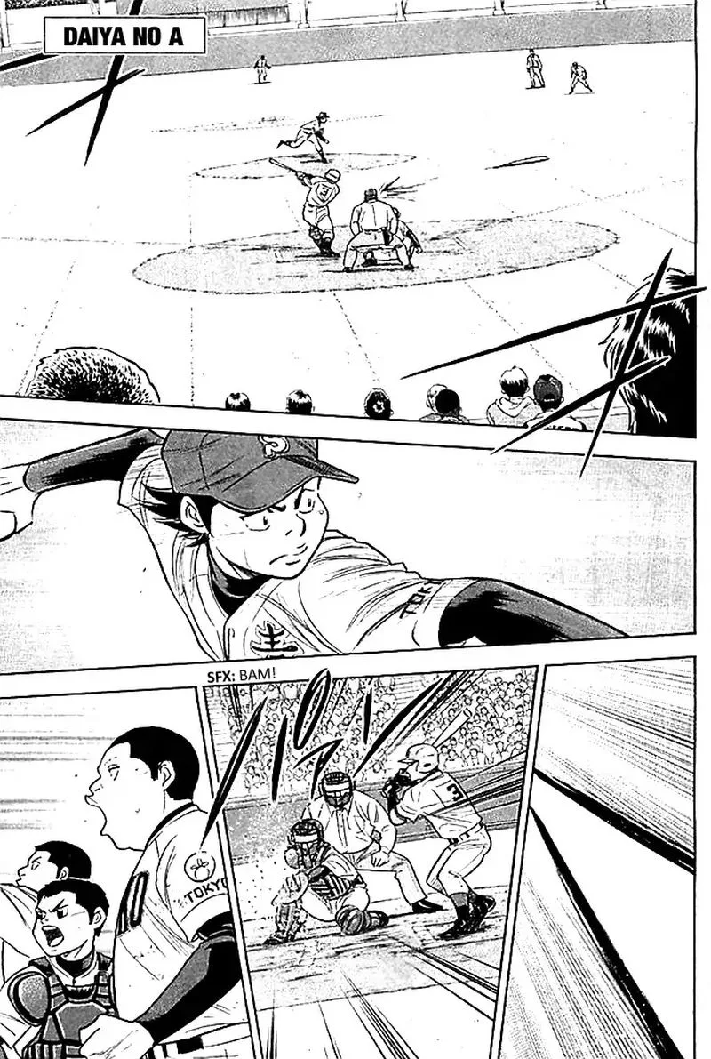 Diamond no Ace Chapter 349 page 1