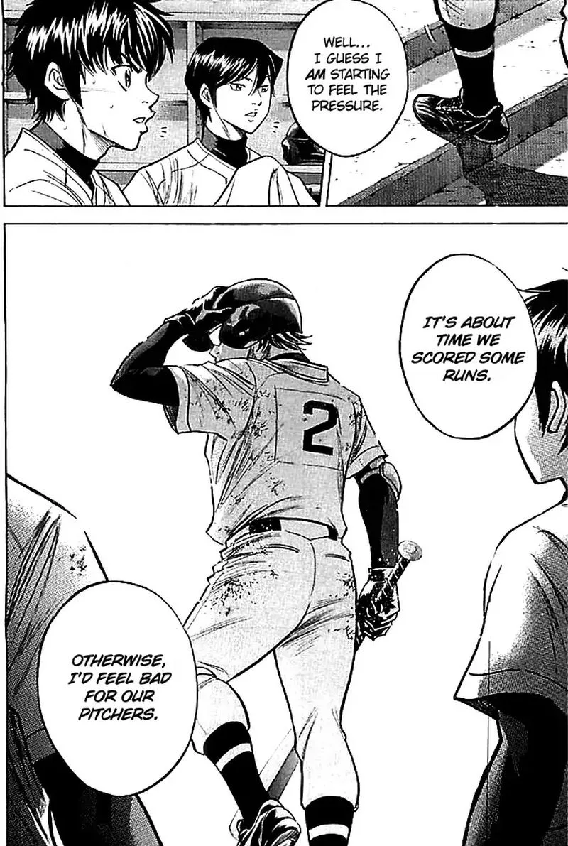 Diamond no Ace Chapter 349 page 18