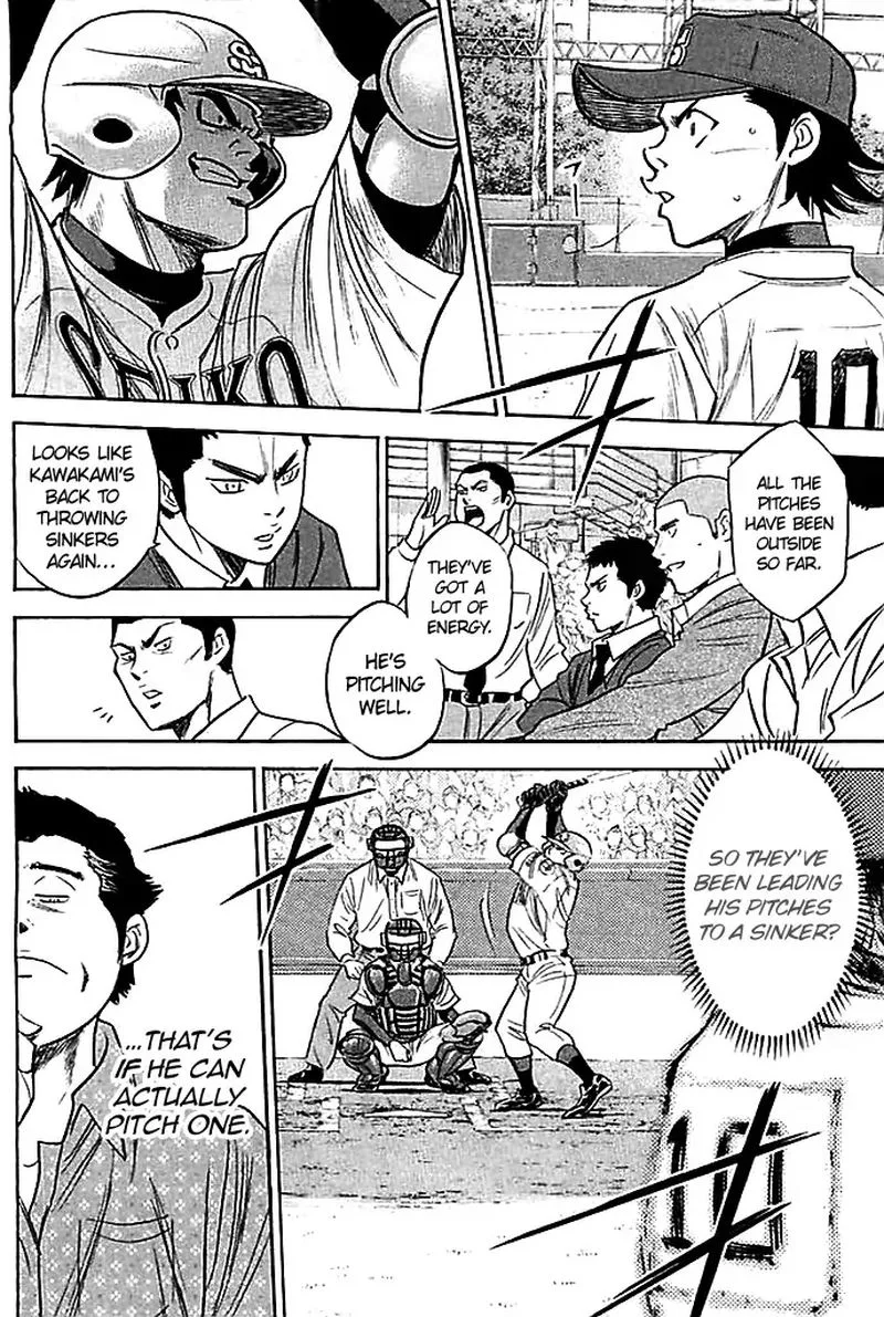 Diamond no Ace Chapter 349 page 4