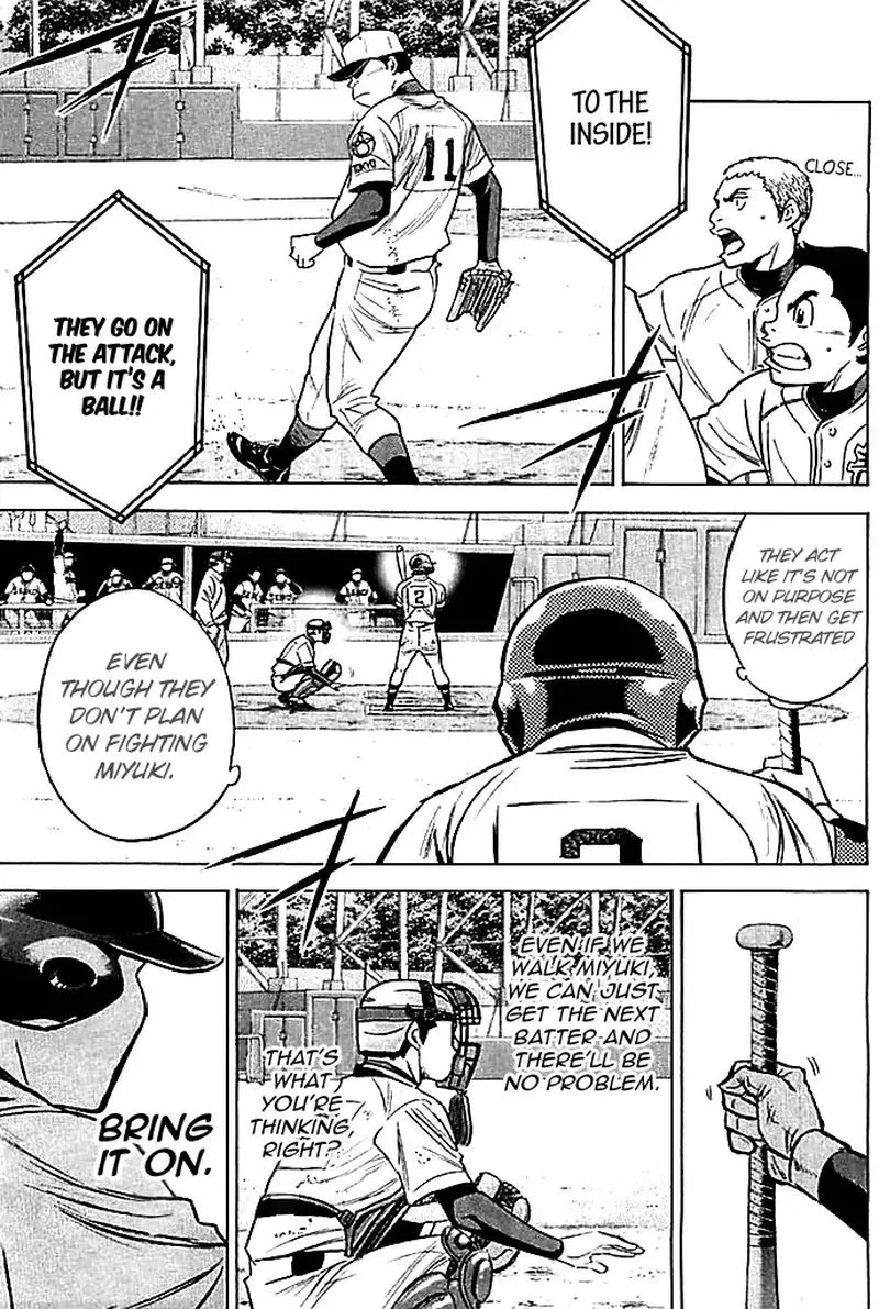 Diamond no Ace Chapter 350 page 9