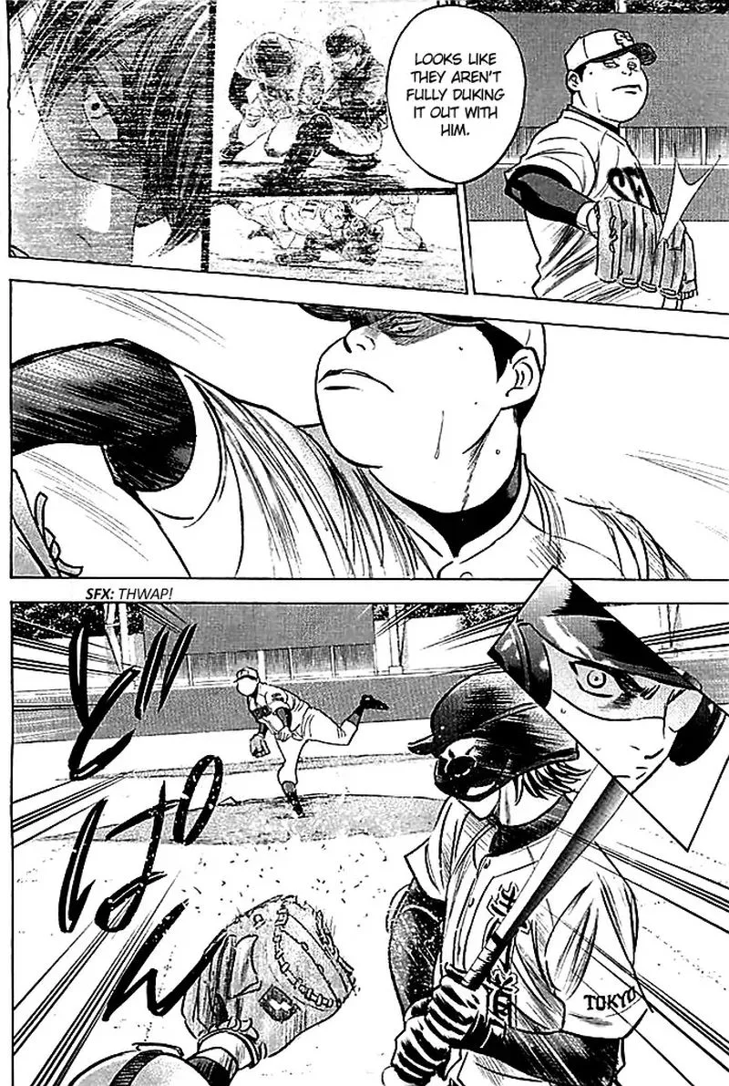 Diamond no Ace Chapter 350 page 8