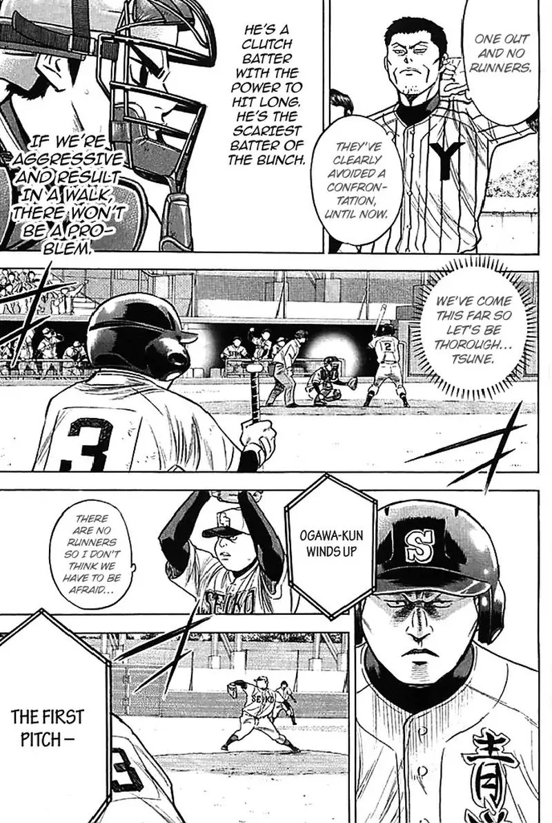 Diamond no Ace Chapter 350 page 3