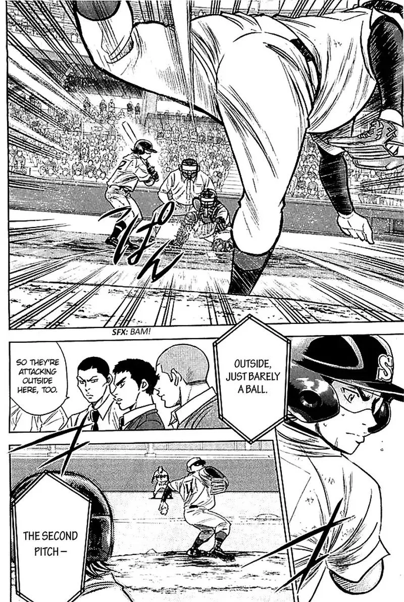 Diamond no Ace Chapter 350 page 4