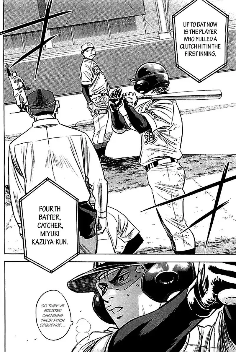 Diamond no Ace Chapter 350 page 2