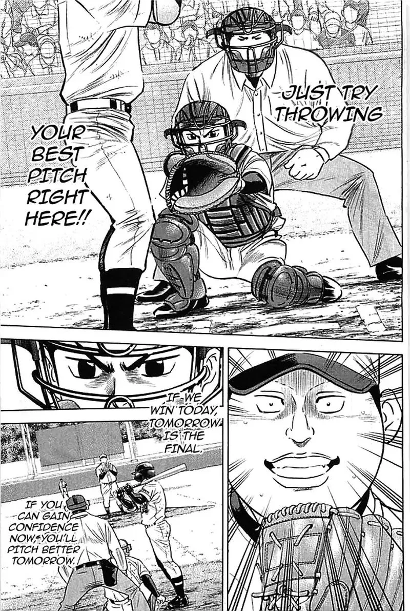 Diamond no Ace Chapter 350 page 13