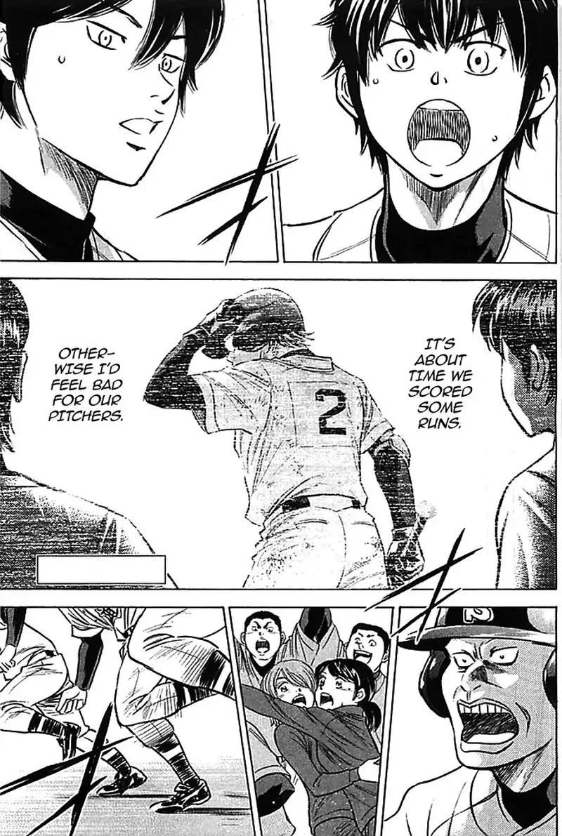 Diamond no Ace Chapter 351 page 1
