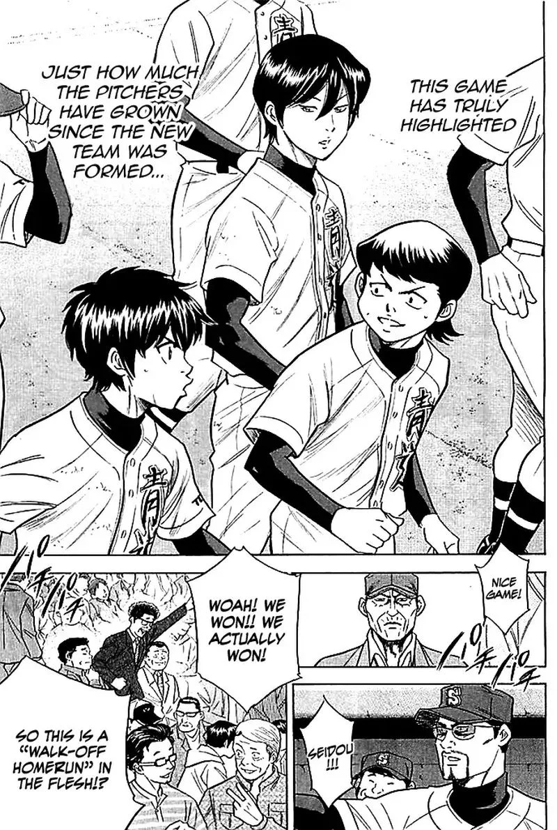 Diamond no Ace Chapter 351 page 9