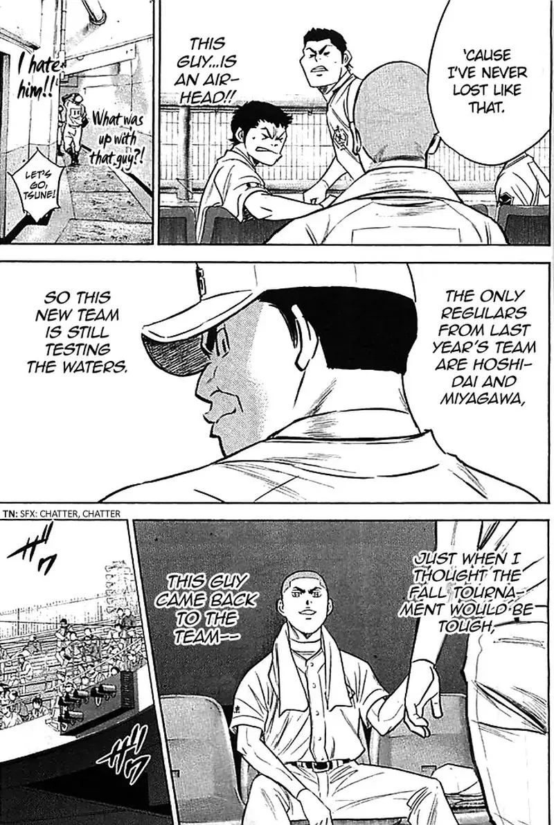 Diamond no Ace Chapter 352 page 18