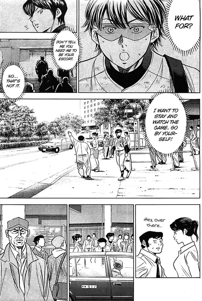 Diamond no Ace Chapter 352 page 10