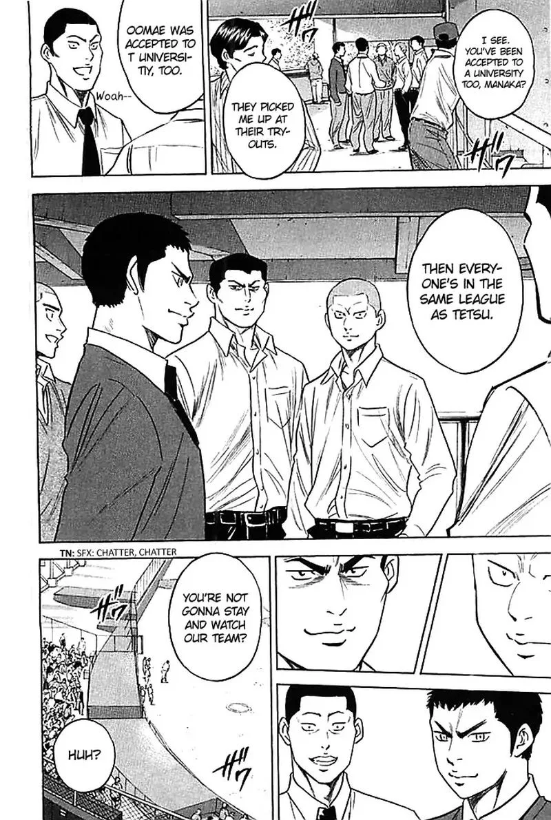 Diamond no Ace Chapter 352 page 19