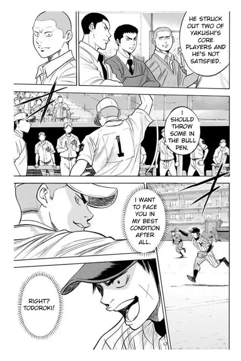 Diamond no Ace Chapter 353 page 10