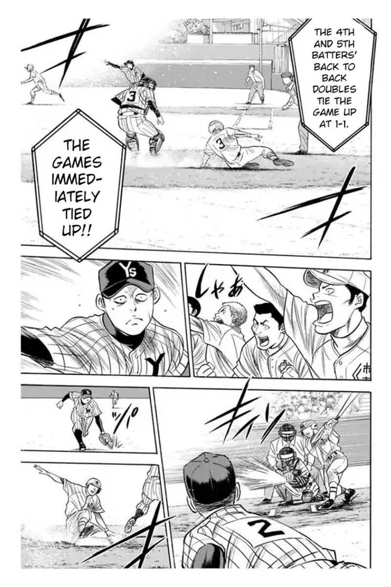 Diamond no Ace Chapter 354 page 14