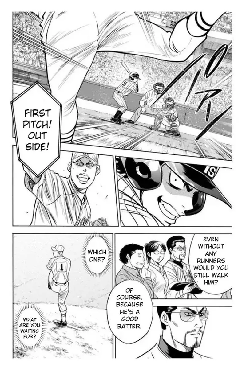Diamond no Ace Chapter 355 page 9