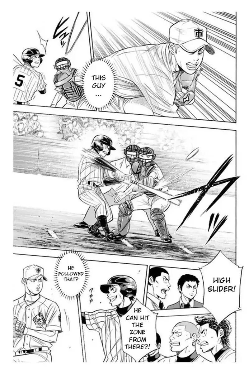 Diamond no Ace Chapter 355 page 10
