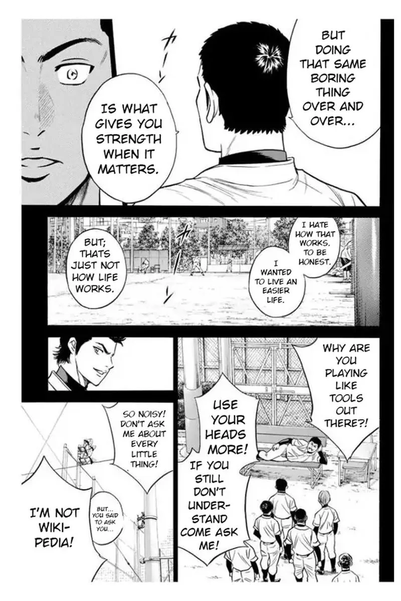 Diamond no Ace Chapter 357 page 10