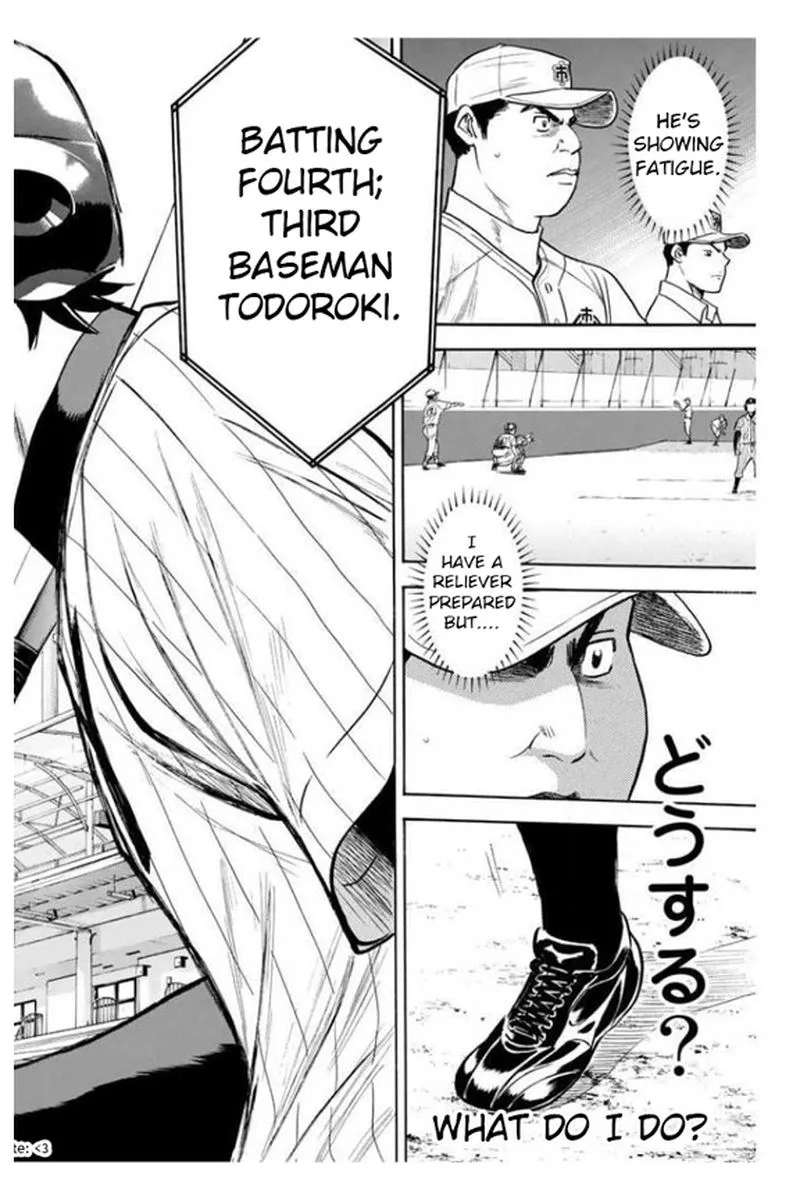 Diamond no Ace Chapter 358 page 6