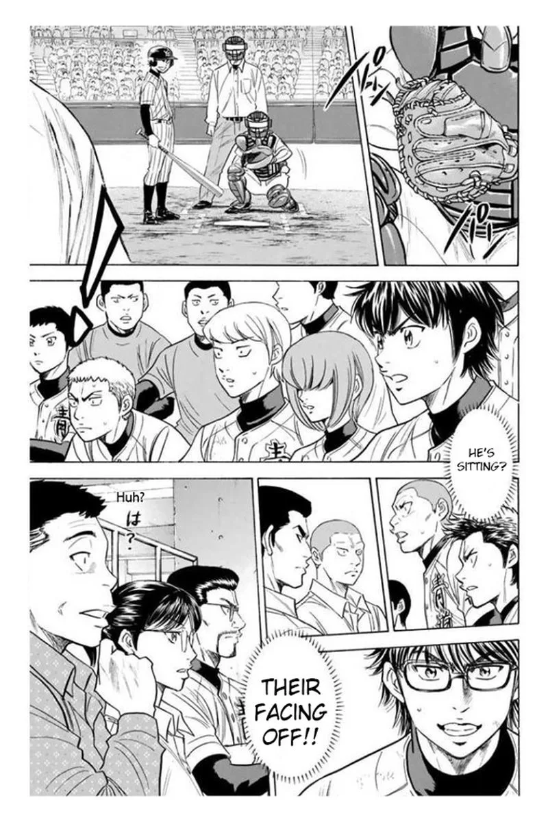Diamond no Ace Chapter 358 page 17