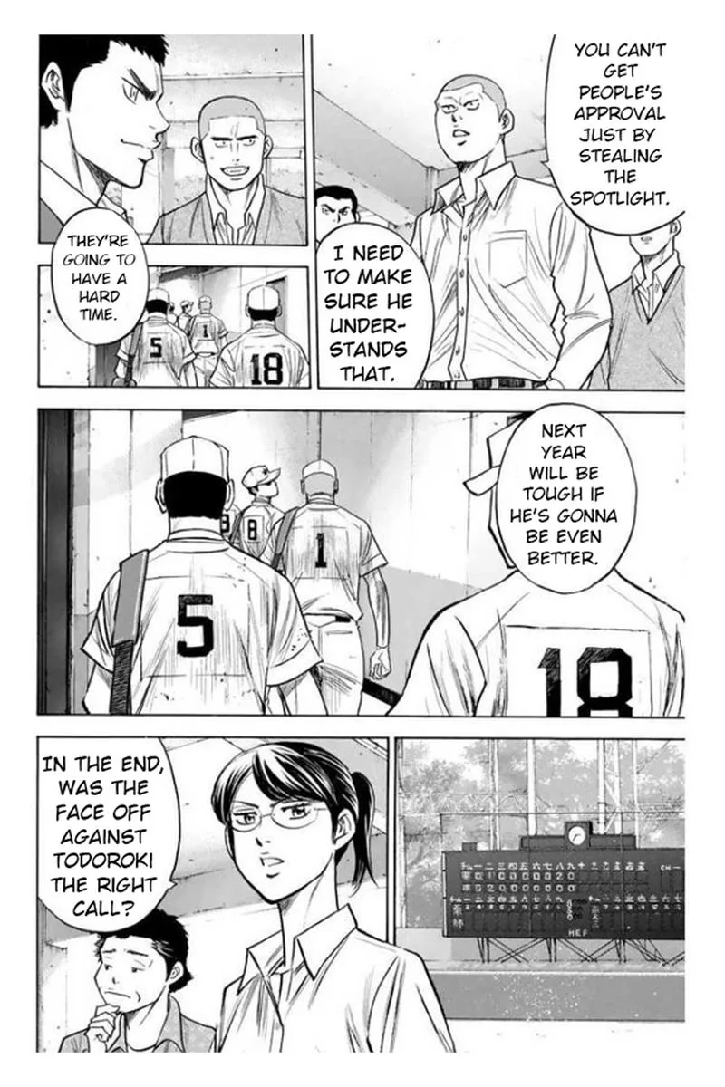 Diamond no Ace Chapter 362 page 8