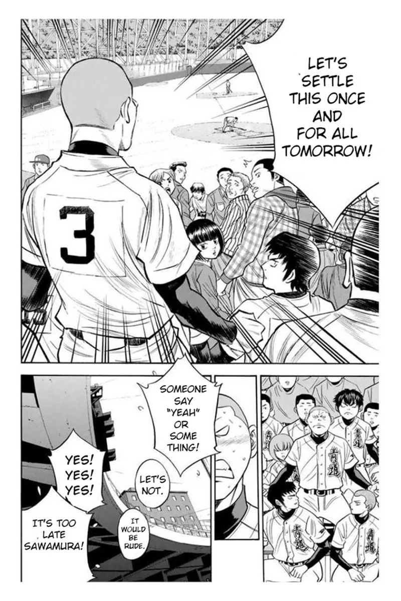 Diamond no Ace Chapter 362 page 6
