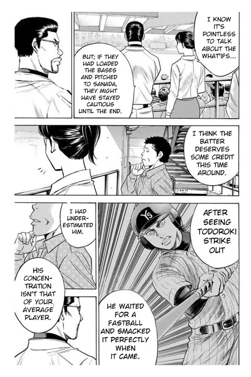 Diamond no Ace Chapter 362 page 9