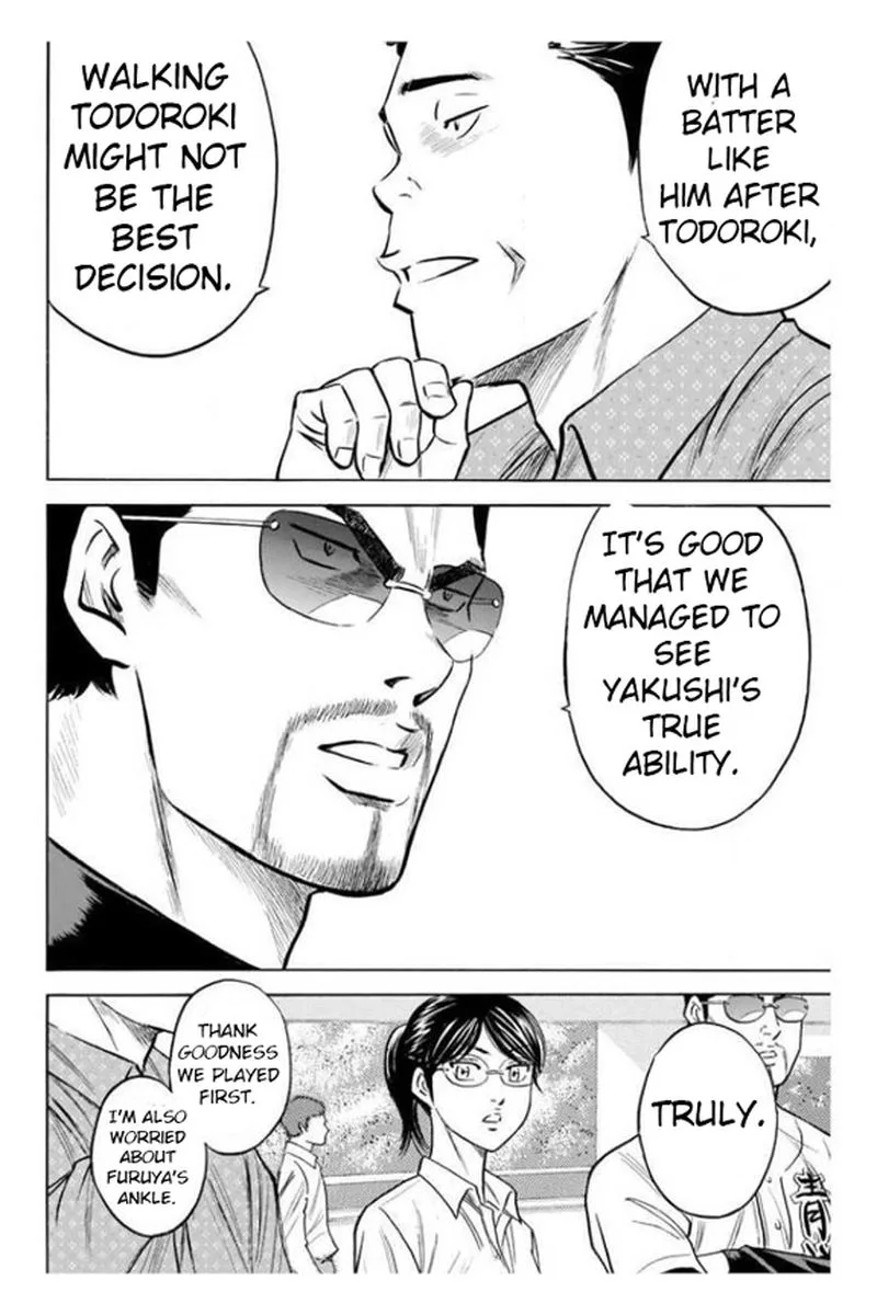 Diamond no Ace Chapter 362 page 10