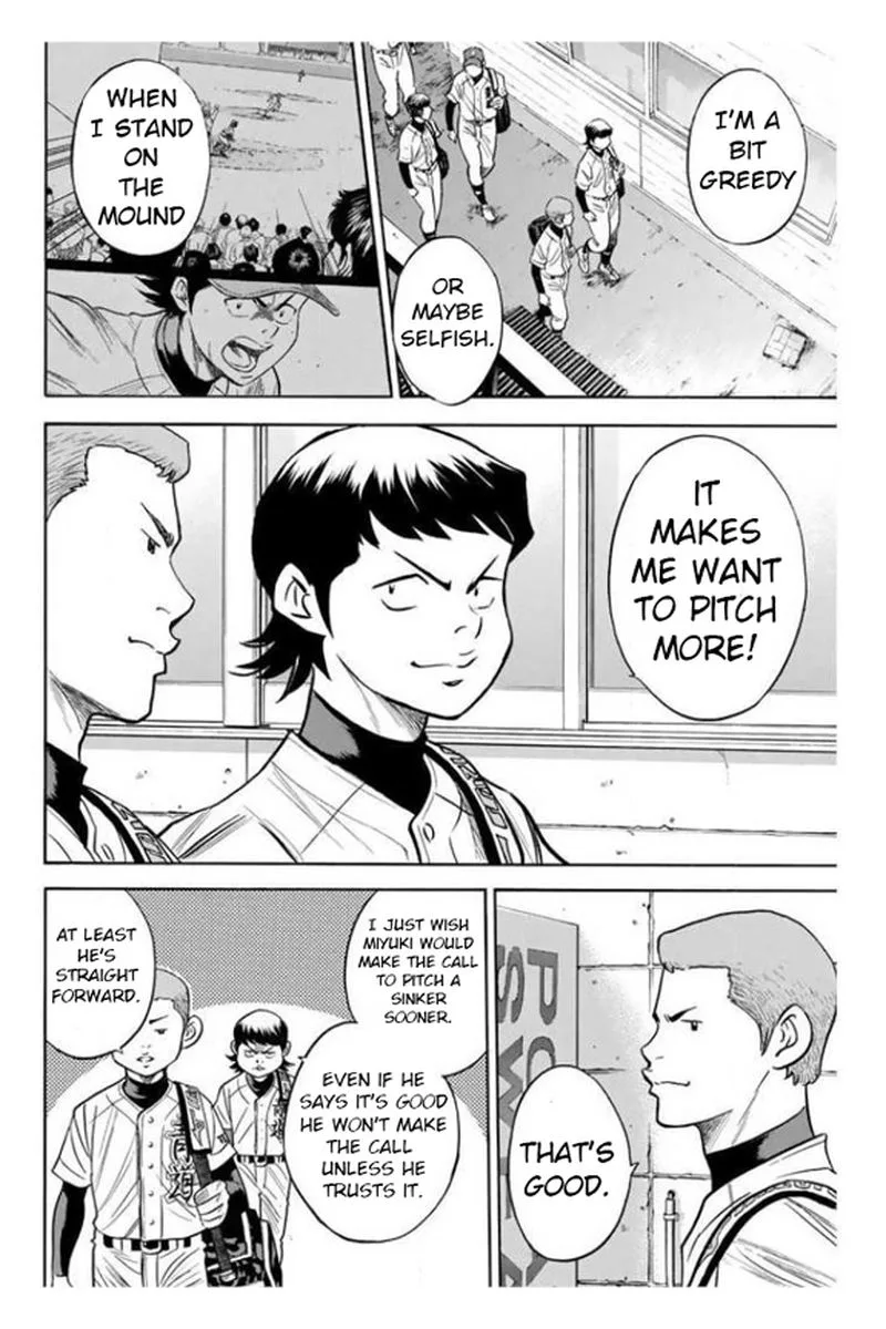 Diamond no Ace Chapter 362 page 12