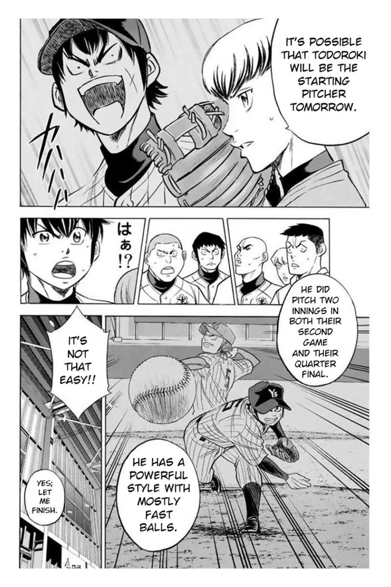 Diamond no Ace Chapter 363 page 12