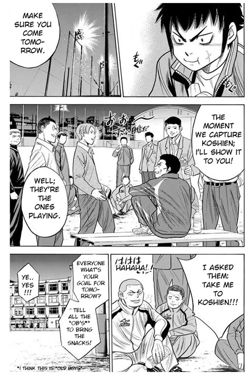 Diamond no Ace Chapter 365 page 3