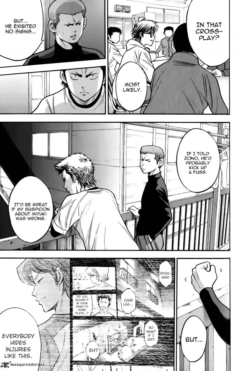 Diamond no Ace Chapter 366 page 11