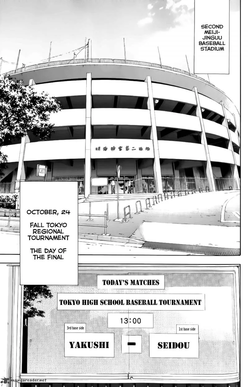 Diamond no Ace Chapter 368 page 1